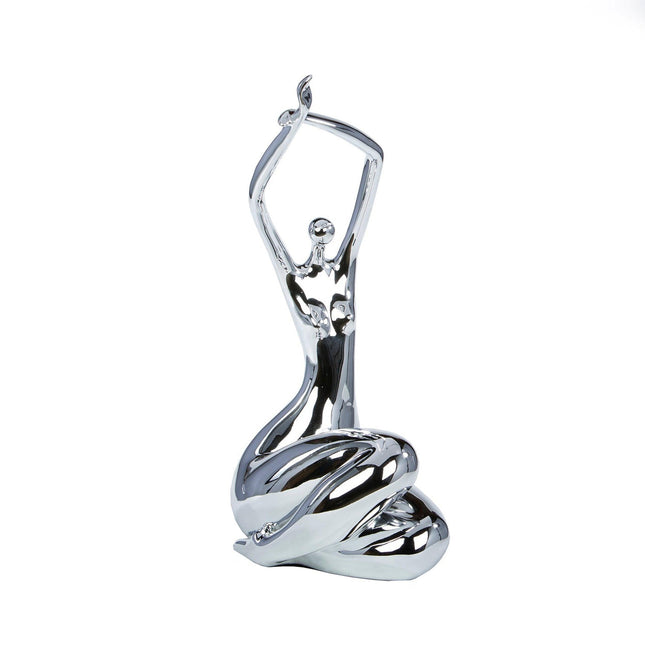 Elizabeth Sculpture // Small Chrome Sculpture TriadCommerceInc   
