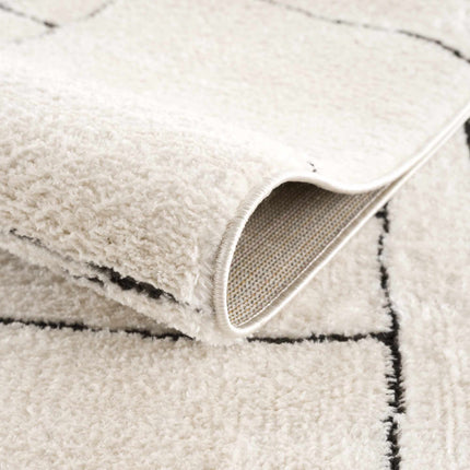 Keats Black & White Area Rug - Clearance Rugs TriadCommerceInc