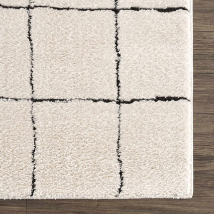 Keanu Black & White Area Rug - Clearance Rugs TriadCommerceInc