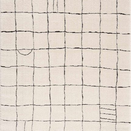 Keanu Black & White Area Rug - Clearance Rugs TriadCommerceInc