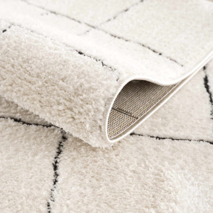 Keanu Black & White Area Rug - Clearance Rugs TriadCommerceInc