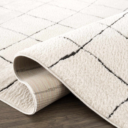 Keanu Black & White Area Rug - Clearance Rugs TriadCommerceInc