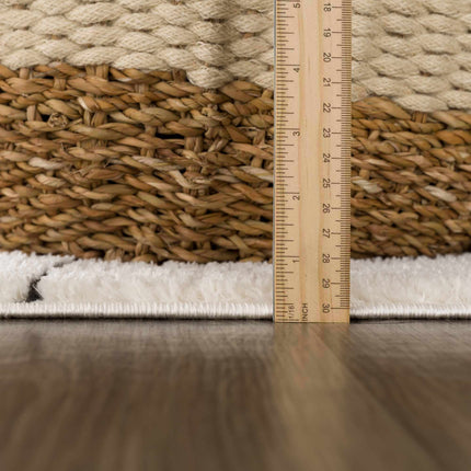 Keanu Black & White Area Rug - Clearance Rugs TriadCommerceInc