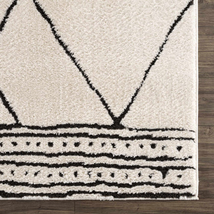 Keone Black & White Area Rug Rugs TriadCommerceInc