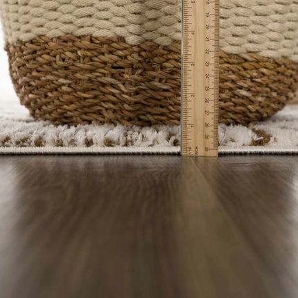 Leryn Brown&White Checkered Rug Rugs TriadCommerceInc