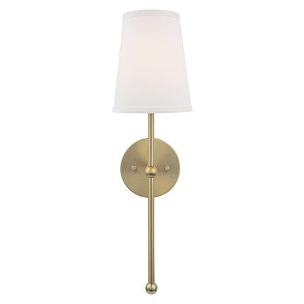 Finley 1-Light Satin Gold Dimmable Bathroom Sconce Home Decor > Lighting > Wall Lighting > Wall Sconces TriadCommerceInc