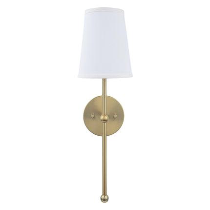 Finley 1-Light Satin Gold Dimmable Bathroom Sconce Home Decor > Lighting > Wall Lighting > Wall Sconces TriadCommerceInc Golden
