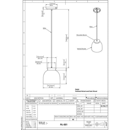 Woodlawn Pendant Light Home Decor > Lighting > Ceiling Lights > Pendant Lights TriadCommerceInc
