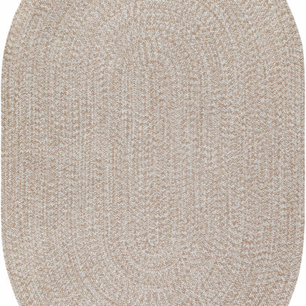 Cream Braided Faux Jute Rug Rugs TriadCommerceInc