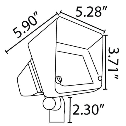 FPB05 Outdoor LED Flood Light Flood Light TriadCommerceInc