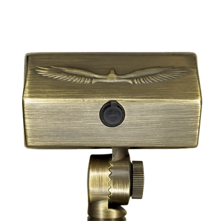 Cast Brass Adjustable LED Flood Light Low Voltage Outdoor Flood Light TriadCommerceInc