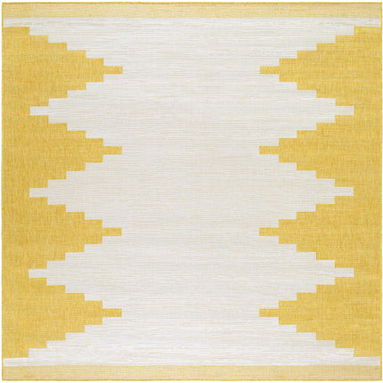 Djugun Yellow Outdoor Rug Rugs TriadCommerceInc