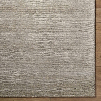 Brockton Solid Wool Gray Area Rug Rugs TriadCommerceInc