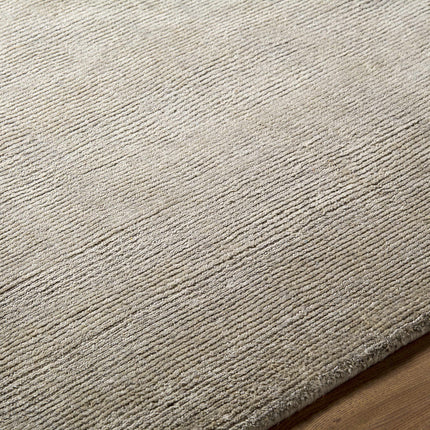 Brockton Solid Wool Gray Area Rug Rugs TriadCommerceInc 12' x 15' Rectangle