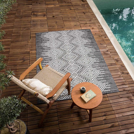 Frankville Black&White All Over Performance Rug Rugs TriadCommerceInc