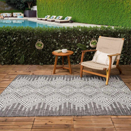 Frankville Black&White All Over Performance Rug Rugs TriadCommerceInc