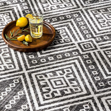 Frankville Black&White All Over Performance Rug Rugs TriadCommerceInc