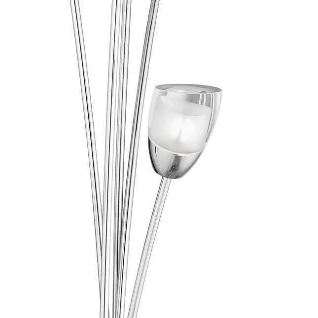 Flower Acrylic Floor Lamp // 6 Light Floor Lamps TriadCommerceInc   
