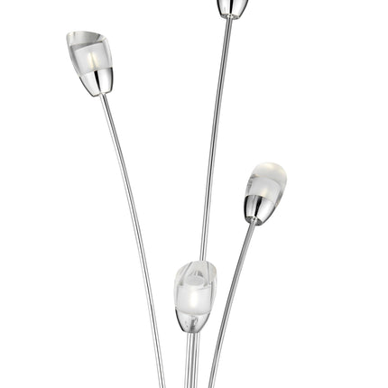 Flower Acrylic Floor Lamp // 6 Light Floor Lamps TriadCommerceInc   