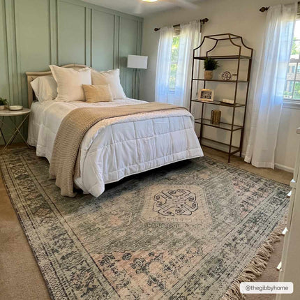 Foraker Sage Green Cotton Rug Rugs TriadCommerceInc