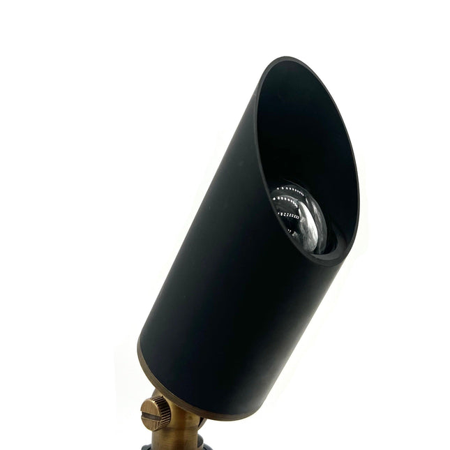Stelvio Black Brass Low Voltage Garden Spotlight 12V Spot Light TriadCommerceInc