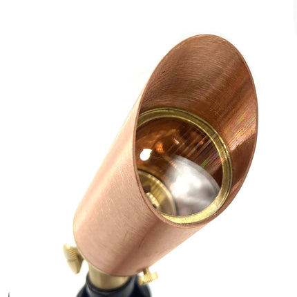 Cuprum Copper Low Voltage Outdoor Spotlight Brass spots TriadCommerceInc