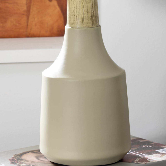 Gattaran Ivory & White Table Lamp Table Lamps TriadCommerceInc