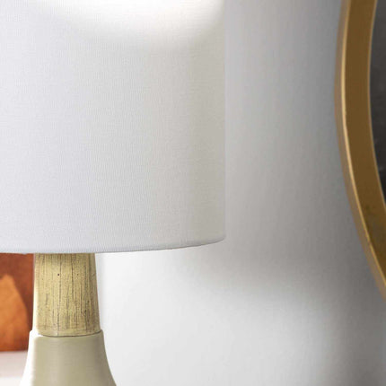 Gattaran Ivory & White Table Lamp Table Lamps TriadCommerceInc