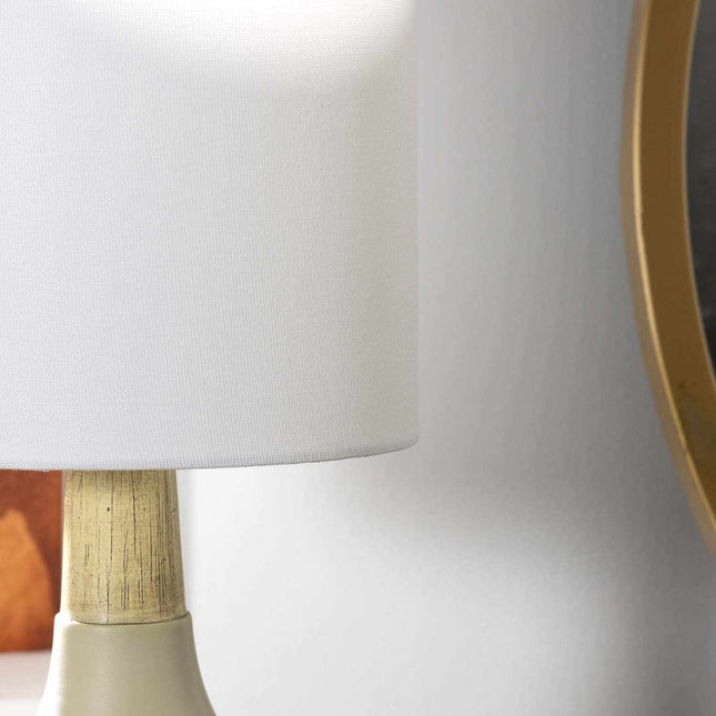 Gattaran Ivory & White Table Lamp Table Lamps TriadCommerceInc