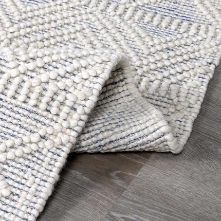 Ginter Handmade Beige Wool Rug - Clearance Rugs TriadCommerceInc