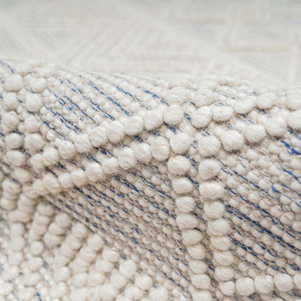 Ginter Handmade Beige Wool Rug - Clearance Rugs TriadCommerceInc