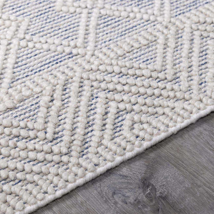 Ginter Handmade Beige Wool Rug - Clearance Rugs TriadCommerceInc