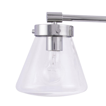 Gleam Modern Farmhouse 2-Light Vanity Light Black Fixture Home Decor > Lighting > Wall Lighting > Wall Sconces TriadCommerceInc