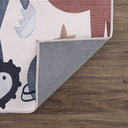 Libra Rainbow Washable Kids Rug Rugs TriadCommerceInc