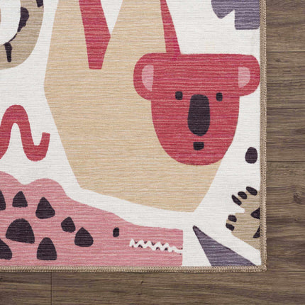 Natal Animal Print Washable Kids Rug Rugs TriadCommerceInc