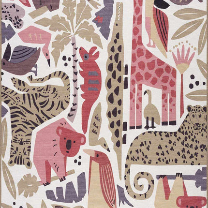 Natal Animal Print Washable Kids Rug Rugs TriadCommerceInc