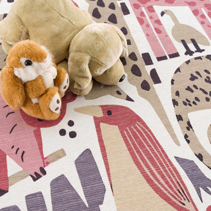 Natal Animal Print Washable Kids Rug Rugs TriadCommerceInc