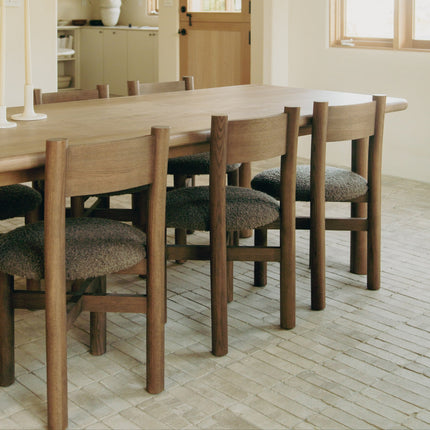 Teddy Dining Chair - Mocha Kitchen & Dining Room Chairs TriadCommerceInc