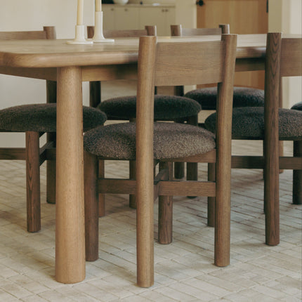 Teddy Dining Chair - Mocha Kitchen & Dining Room Chairs TriadCommerceInc