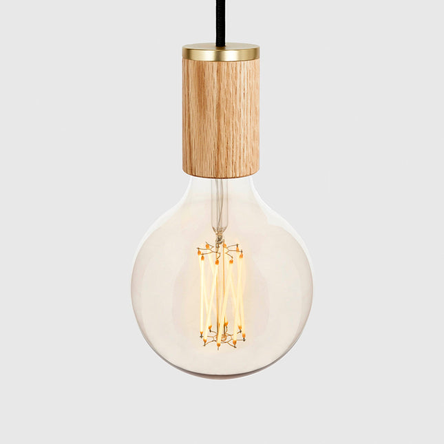 Gaia Pendant Light in Oak Home Decor > Lighting > Ceiling Lights > Pendant Lights TriadCommerceInc Oak