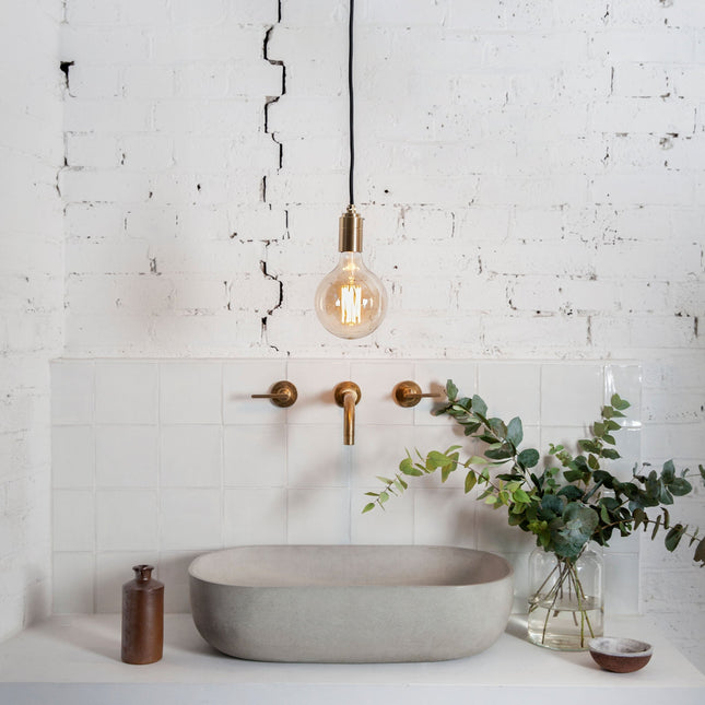 Gaia Pendant Light in Brass Home Decor > Lighting > Ceiling Lights > Pendant Lights TriadCommerceInc