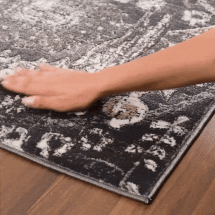Georgiana Charcoal Area Rug Rugs TriadCommerceInc