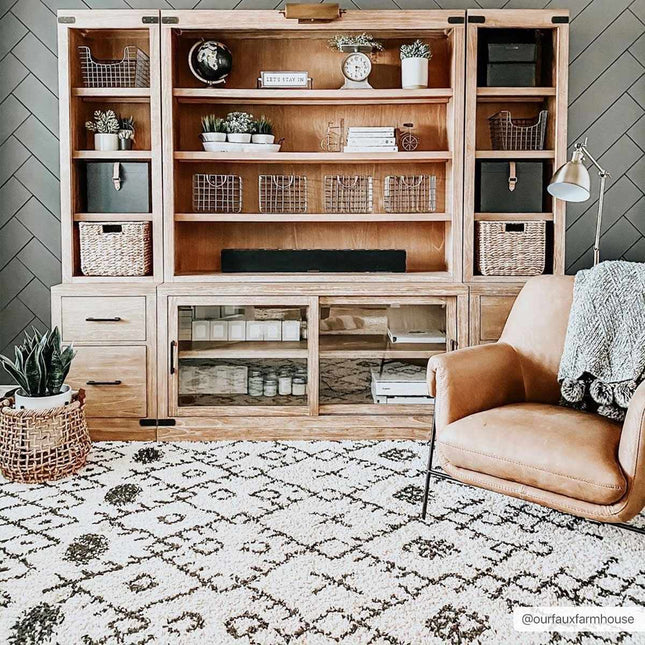 Godalming Plush Area Rug Rugs TriadCommerceInc