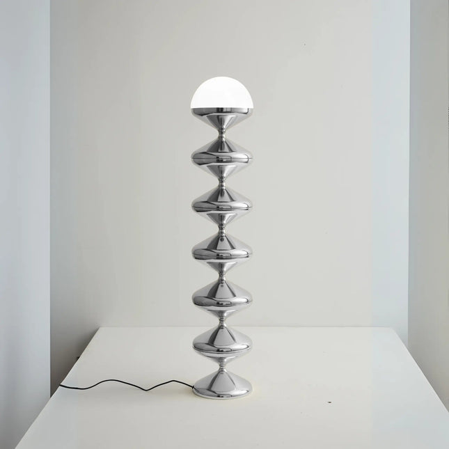 Gourd Floor Lamp Home Decor > Lighting > Lamp > Floor Lamps TriadCommerceInc Chrome Silver