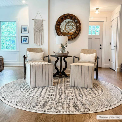 Greig Area Rug Rugs TriadCommerceInc 7'10" Round