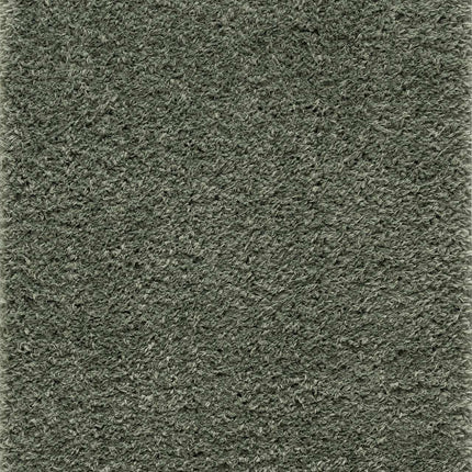 Faina Solid Green Shag Rug Washable Rugs TriadCommerceInc