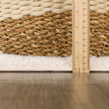High-Low Shag Rainbow Rug - Clearance Rugs TriadCommerceInc