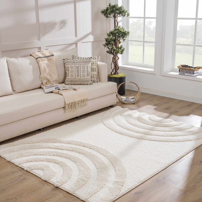 High-Low Shag Rainbow Rug - Clearance Rugs TriadCommerceInc