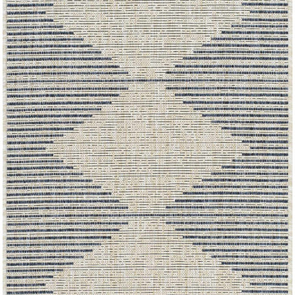 Stephan Blue & Gray Outdoor Rug Rugs TriadCommerceInc