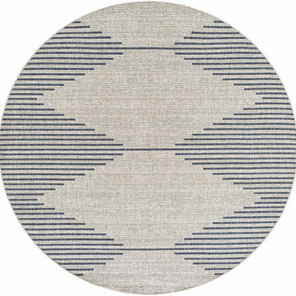 Stephan Blue & Gray Outdoor Rug Rugs TriadCommerceInc